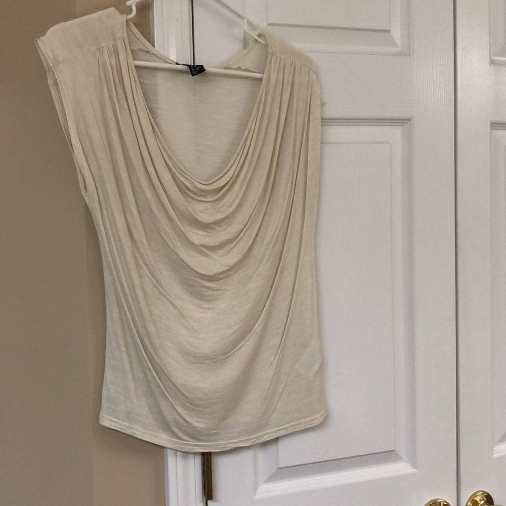 Off white top
